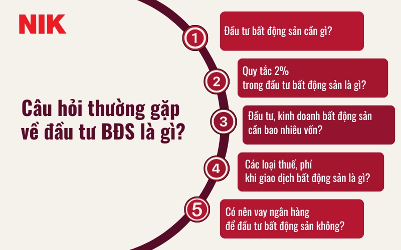 ĐẦU TƯ BẤT ĐỘNG SẢN LÀ GÌ? 