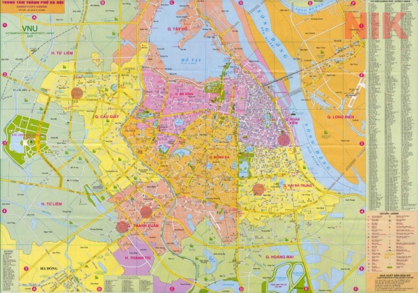 Bản đồ quy hoạch giao thông đường bộ tại Hà Nội - bản đồ quy hoạch sử dụng đất Hà Nội
