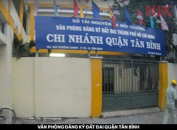 Văn phòng đăng ký đất đai quận Tân Bình