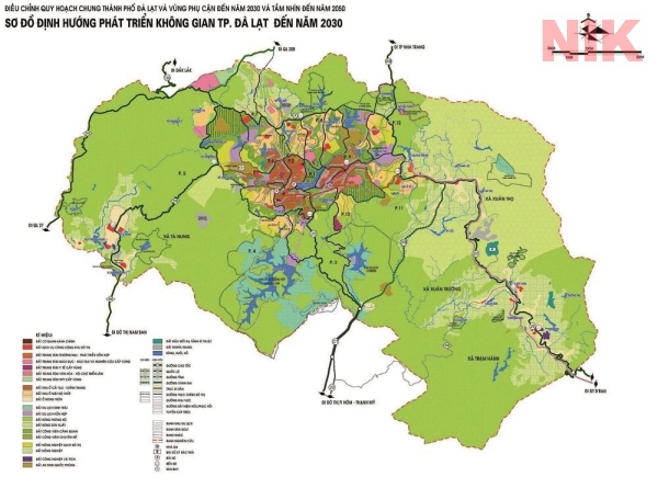 Quy hoạch chung thành phố Đà Lạt đến năm 2030 và tầm nhìn đến năm 2050