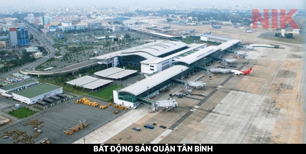 Bất động sản quận Tân Bình nắm giữ vị trí đắc địa tại cửa ngõ của sân bay Tân Sơn Nhất