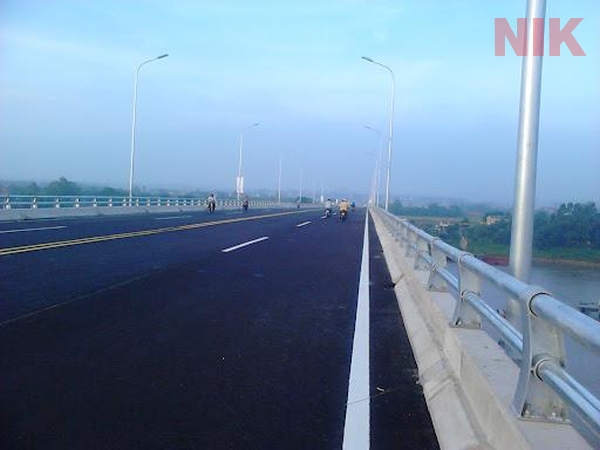 Cầu Vĩnh Thịnh nối sông Hồng được thông xe, tạo thuận tiện cho giao thông đi lại bất động sản sơn tây