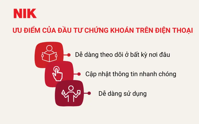 CÁCH ĐẦU TƯ CHỨNG KHOÁN TRÊN ĐIỆN THOẠI