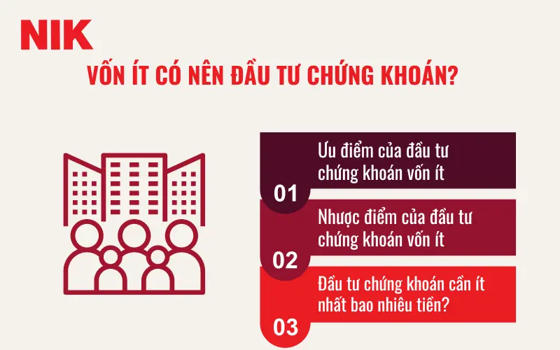 VỐN ÍT CÓ NÊN ĐẦU TƯ CHỨNG KHOÁN