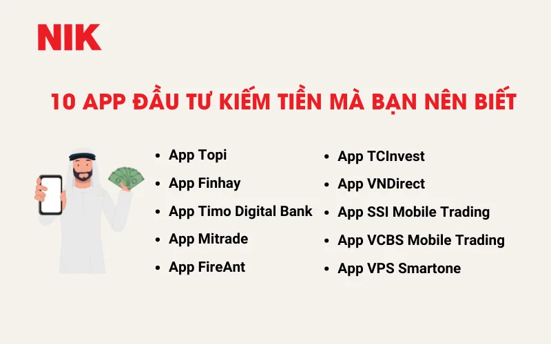 APP ĐẦU TƯ KIẾM TIỀN LÀ GÌ