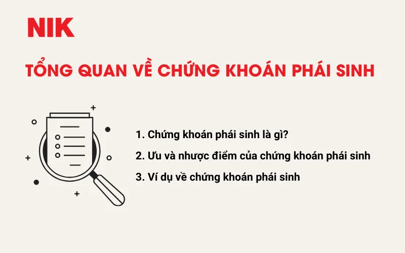 CHỨNG KHOÁN PHÁI SINH LÀ GÌ