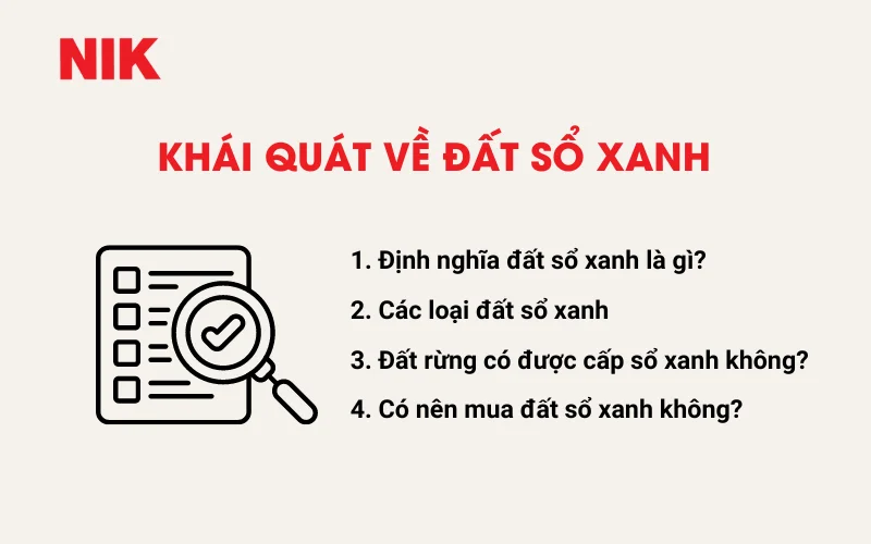 ĐẤT SỔ XANH LÀ GÌ