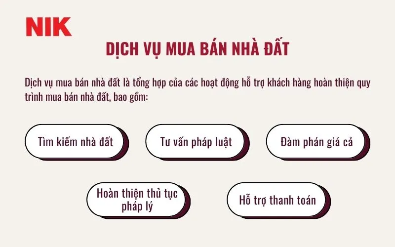 DỊCH VỤ NHÀ ĐẤT LÀ GÌ