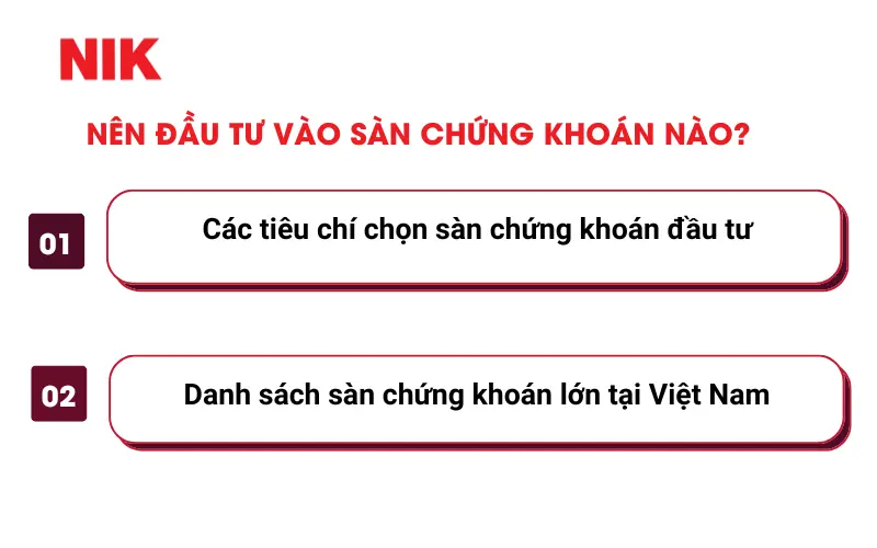 NÊN ĐẦU TƯ CHỨNG KHOÁN VÀO CÔNG TY NÀO