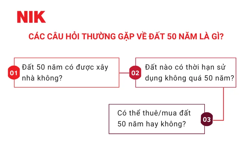 ĐẤT 50 NĂM LÀ GÌ? CÓ ĐƯỢC CHUYỂN ĐẤT 50 NĂM SANG ĐẤT THỔ CƯ ĐỂ XÂY NHÀ KHÔNG? 12 KHÁI NIỆM ĐẤT 50 NĂM LÀ GÌ