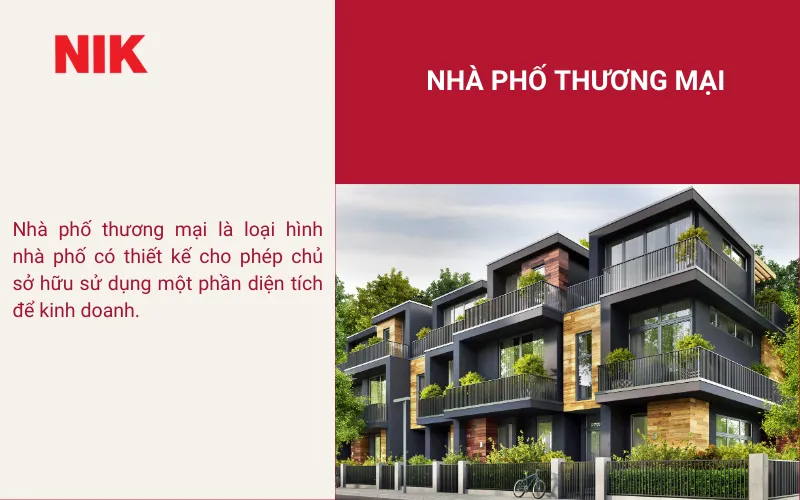 KHÁI NIỆM NHÀ PHỐ LÀ GÌ
