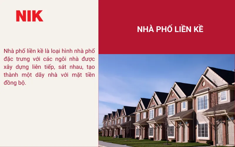 KHÁI NIỆM NHÀ PHỐ LÀ GÌ