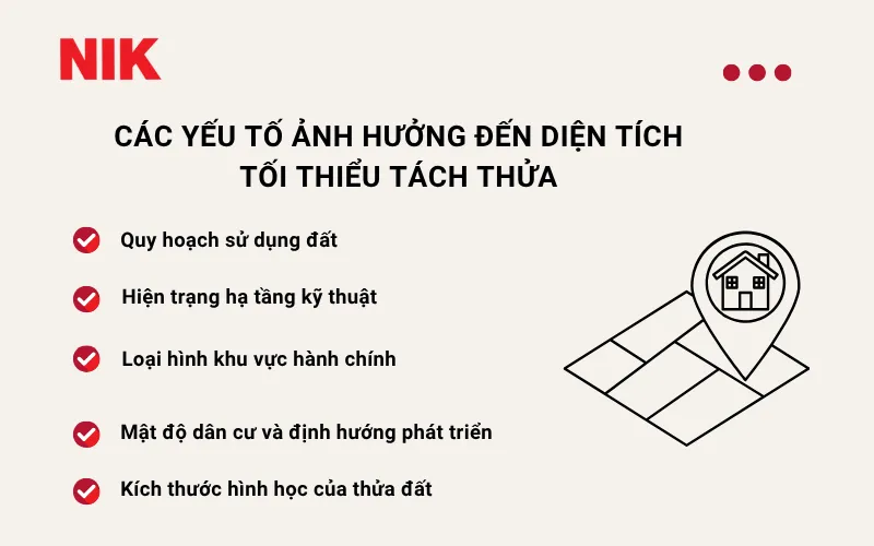 DIỆN TÍCH TỐI THIỂU TÁCH THỬA ĐẤT THỔ CƯ ĐỂ CẤP SỔ ĐỎ THEO LUẬT ĐẤT ĐAI MỚI NHẤT 10 DIỆN TÍCH TỐI THIỂU TÁCH THỬA ĐẤT THỔ CƯ